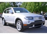 2008 Titanium Silver Metallic BMW X3 3.0si #7137733