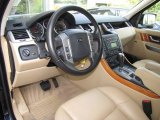2008 Land Rover Range Rover Sport Supercharged Almond Interior