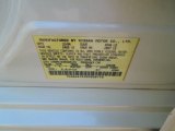 2005 Maxima Color Code for Winter Frost Pearl - Color Code: QX3