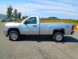 Silver Ice Metallic Chevrolet Silverado 2500HD in 2013