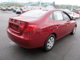 Apple Red Pearl Hyundai Elantra in 2008
