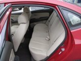 2008 Hyundai Elantra GLS Sedan Rear Seat