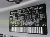 2013 Tucson Color Code for Graphite Gray - Color Code: WJX