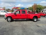 2002 Red Ford F350 Super Duty Lariat Crew Cab 4x4 Dually #71384012