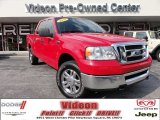 2007 Bright Red Ford F150 XLT SuperCrew 4x4 #71435243