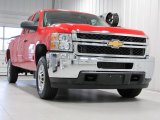 2012 Victory Red Chevrolet Silverado 2500HD LT Extended Cab 4x4 #71434881