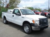 2012 Ford F150 XL Regular Cab 4x4 Front 3/4 View