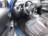 2011 Nissan Juke SL AWD Black/Red w/Silver Trim Interior