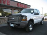 2005 Oxford White Ford F250 Super Duty XL SuperCab 4x4 #71435102