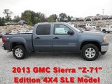 2013 Stealth Gray Metallic GMC Sierra 1500 SLE Crew Cab 4x4 #71435085