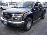 Midnight Blue Metallic GMC Canyon in 2007