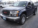 2007 Midnight Blue Metallic GMC Canyon SLE Crew Cab 4x4 #71434371