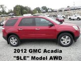 2012 Crystal Red Tintcoat GMC Acadia SLE AWD #71435077