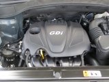 2013 Hyundai Santa Fe Sport 2.4 Liter GDi DOHC 16-Valve D-CVVT 4 Cylinder Engine