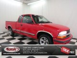 2001 Victory Red Chevrolet S10 LS Extended Cab #71383966