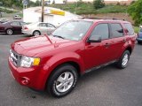 Sangria Red Metallic Ford Escape in 2011
