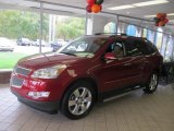 2012 Crystal Red Tintcoat Chevrolet Traverse LTZ AWD #71434587