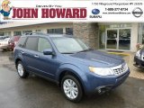 2013 Marine Blue Pearl Subaru Forester 2.5 X Premium #71434944