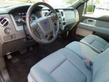 2011 Ford F150 XLT SuperCrew 4x4 Steel Gray Interior