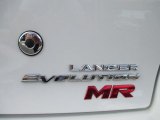 2013 Mitsubishi Lancer Evolution MR Marks and Logos