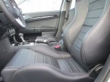 2013 Mitsubishi Lancer Evolution MR Black Interior