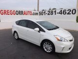 2012 Blizzard White Pearl Toyota Prius v Five Hybrid #71504704