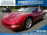 2002 Magnetic Red II Metallic Chevrolet Corvette Coupe #71504769