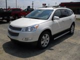 2011 White Diamond Tricoat Chevrolet Traverse LTZ #71504766