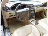 2003 Mercedes-Benz S 55 AMG Sedan Java Interior