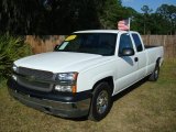 2004 Summit White Chevrolet Silverado 1500 LS Extended Cab #545859