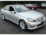 Iridium Silver Metallic Mercedes-Benz C in 2012