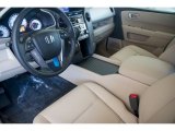 2013 Honda Pilot EX-L Beige Interior