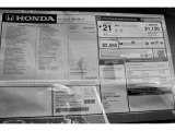 2013 Honda Pilot LX Window Sticker