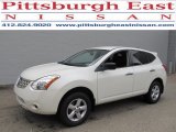 2010 Phantom White Nissan Rogue S AWD 360 Value Package #71531834