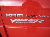 2004 Dodge Ram 1500 SRT-10 Regular Cab Marks and Logos