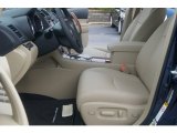 2013 Toyota Highlander Limited Sand Beige Interior