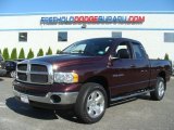 2005 Deep Molten Red Pearl Dodge Ram 1500 SLT Quad Cab 4x4 #71532346