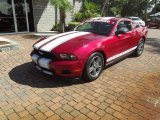 2012 Red Candy Metallic Ford Mustang V6 Premium Coupe #71532340