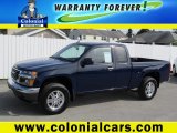 2012 Navy Blue GMC Canyon SLE Extended Cab 4x4 #71532325