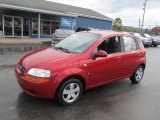 Victory Red Chevrolet Aveo in 2008