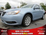 2013 Crystal Blue Pearl Chrysler 200 Touring Sedan #71531227