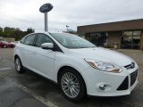 2012 Oxford White Ford Focus SEL Sedan #71531196