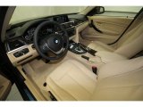 2013 BMW 3 Series ActiveHybrid 3 Sedan Veneto Beige Interior