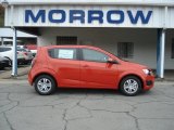 2012 Inferno Orange Metallic Chevrolet Sonic LS Hatch #71531165