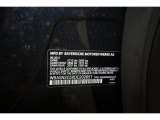 2013 5 Series Color Code for Carbon Black Metallic - Color Code: 416