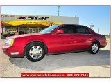 2001 Crimson Pearl Red Cadillac DeVille Sedan #71531729