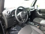 2013 Jeep Wrangler Sahara 4x4 Black Interior