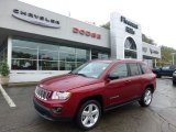 2012 Deep Cherry Red Crystal Pearl Jeep Compass Limited 4x4 #71531684
