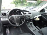 2013 Mazda MAZDA3 i Sport 4 Door Black Interior
