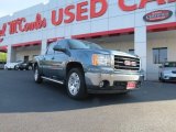 2008 Stealth Gray Metallic GMC Sierra 1500 SLE Crew Cab #71531045